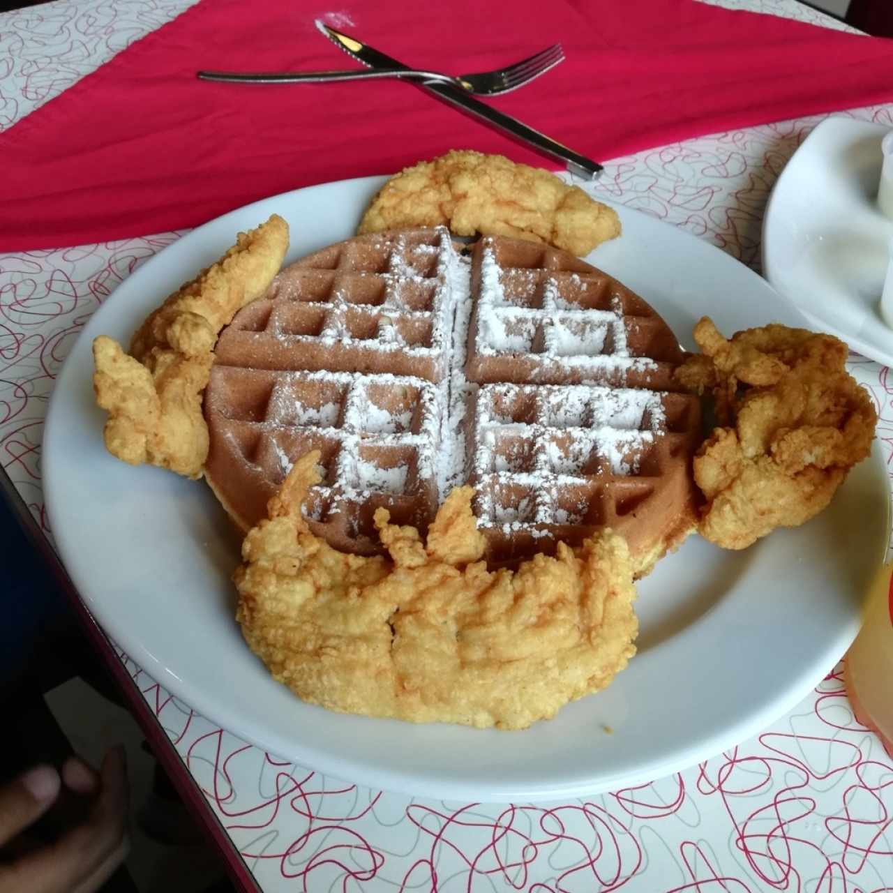 chicken and waffles 