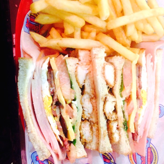 Club sandwich!