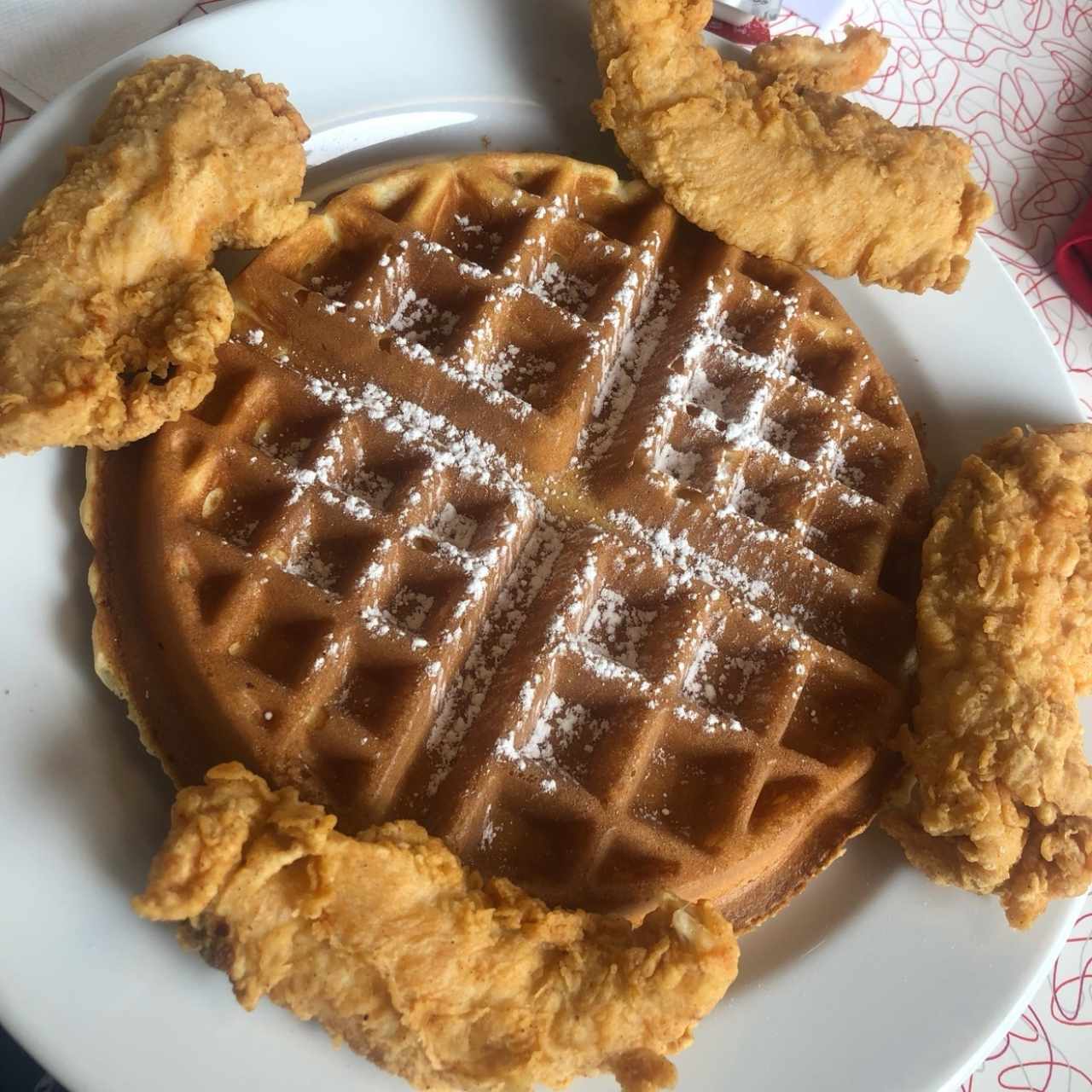 chicken & waffles 