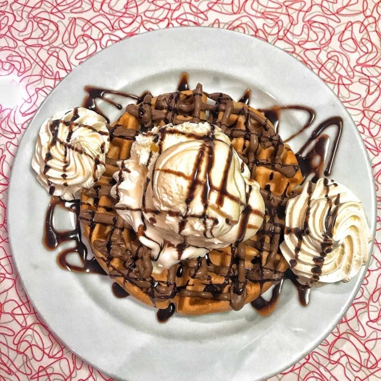 Nutella waffle