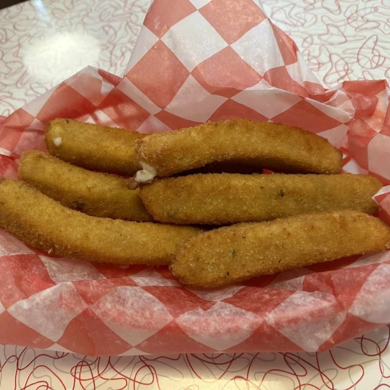 Mozzarella Sticks 6 Piezas