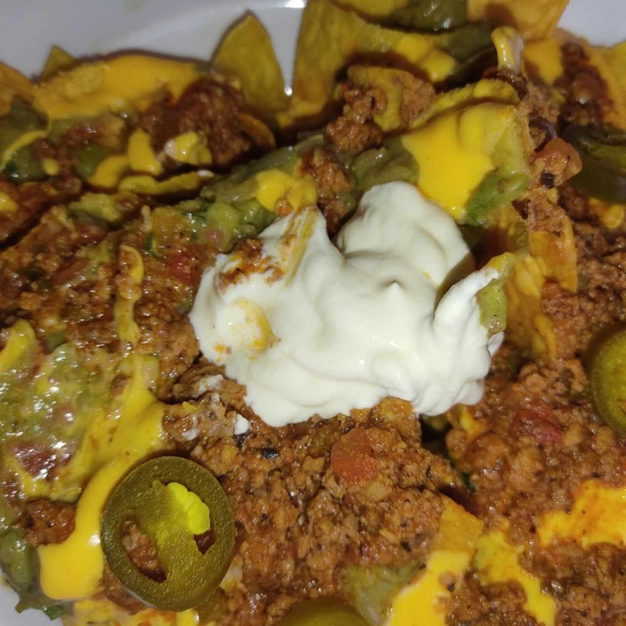 Nachos de Carne