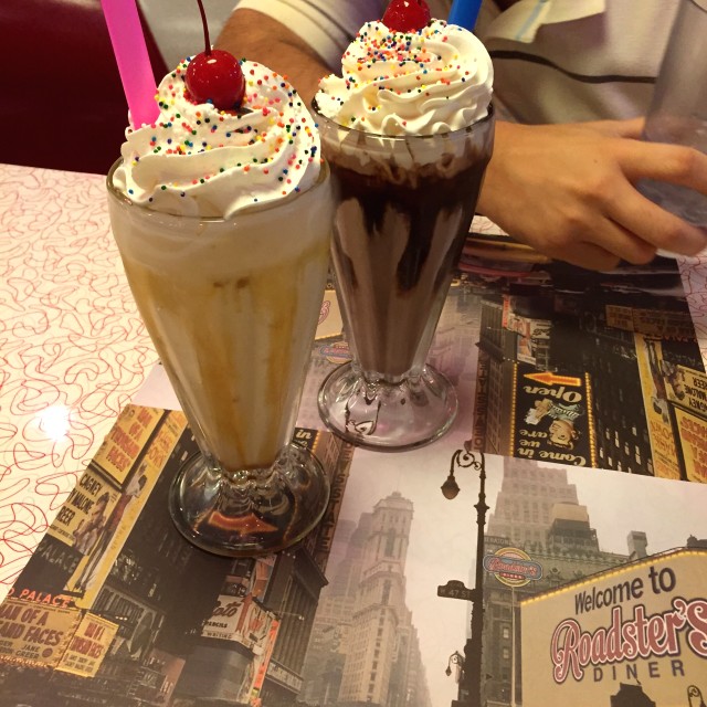 Elvis + Chocolate Shakes