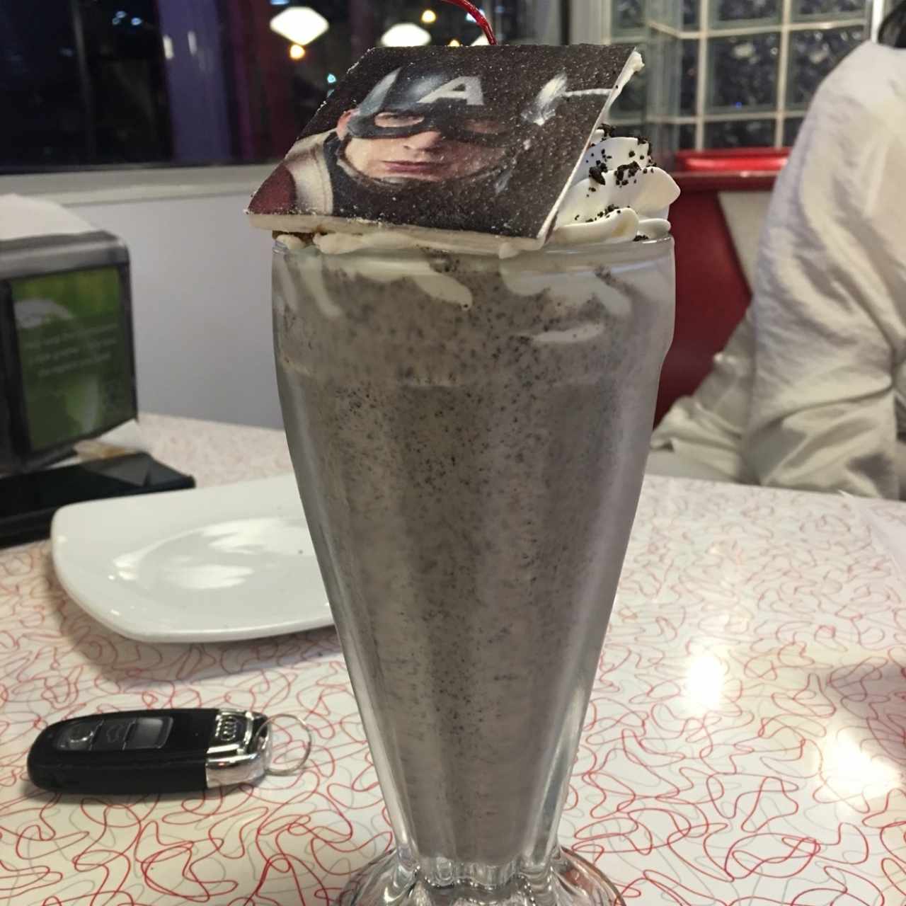 Malteada de oreo 