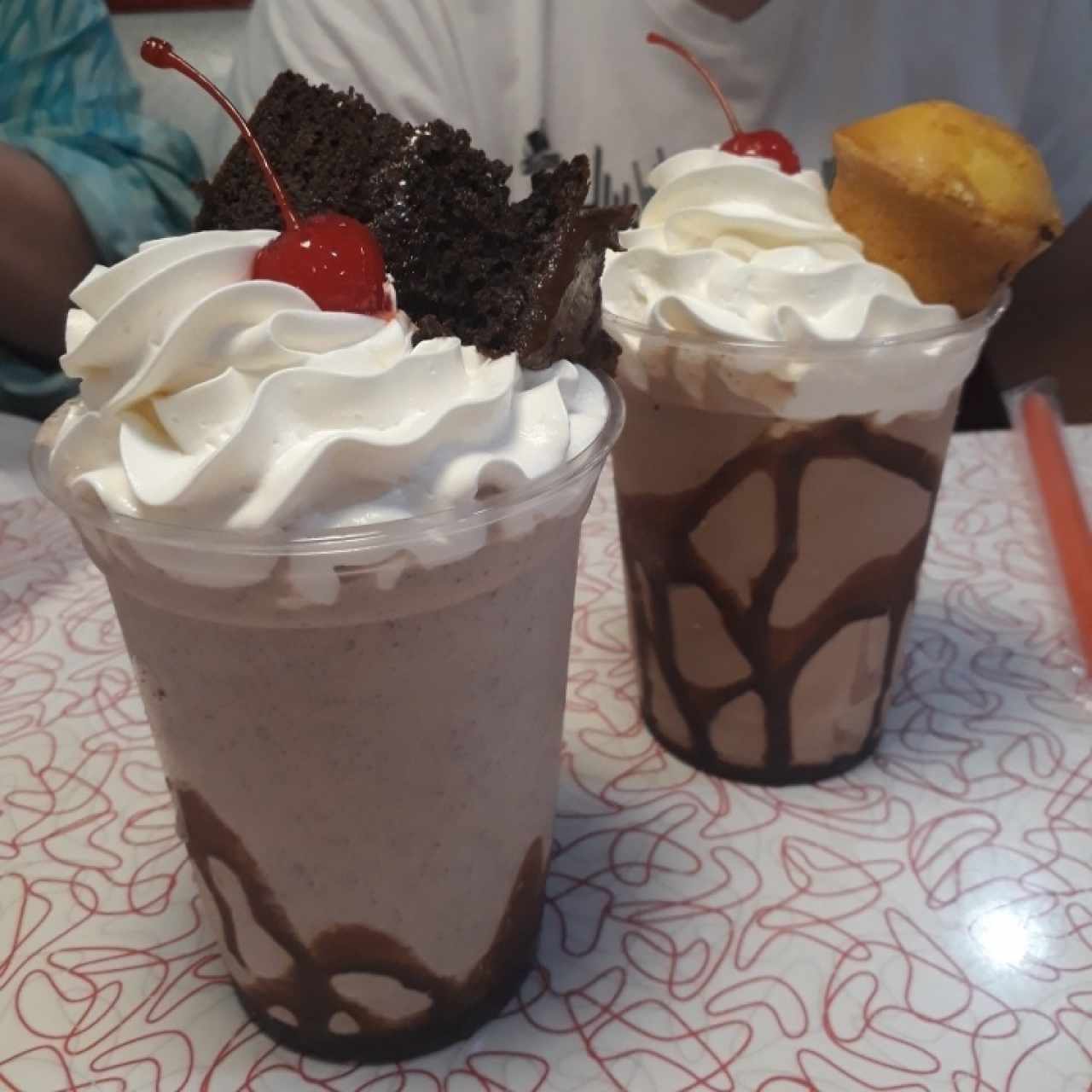 nutela & choco cake milkshake 