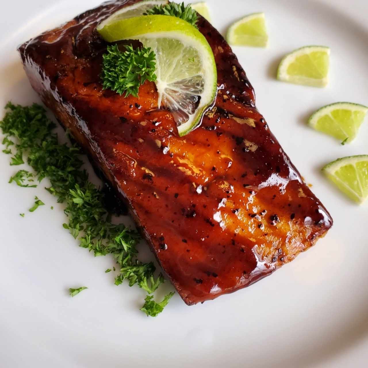 Salmón Teriyaki 