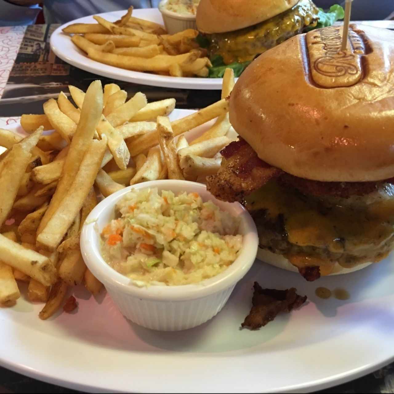 crazy bacon burger 