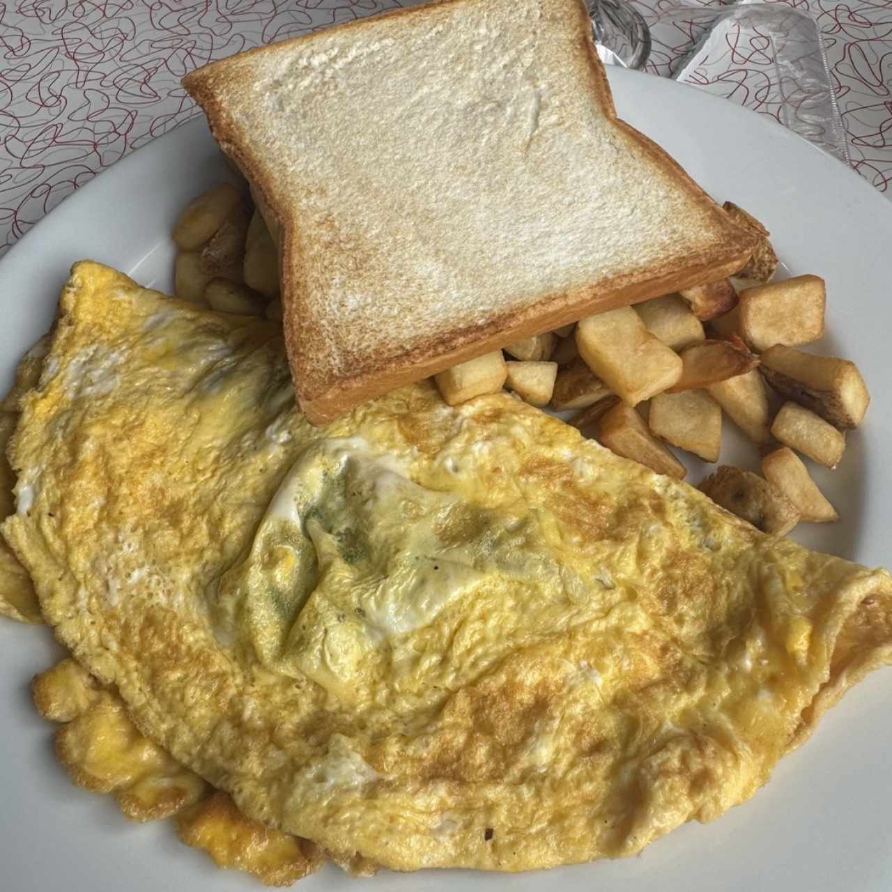 Omelete vegetales 