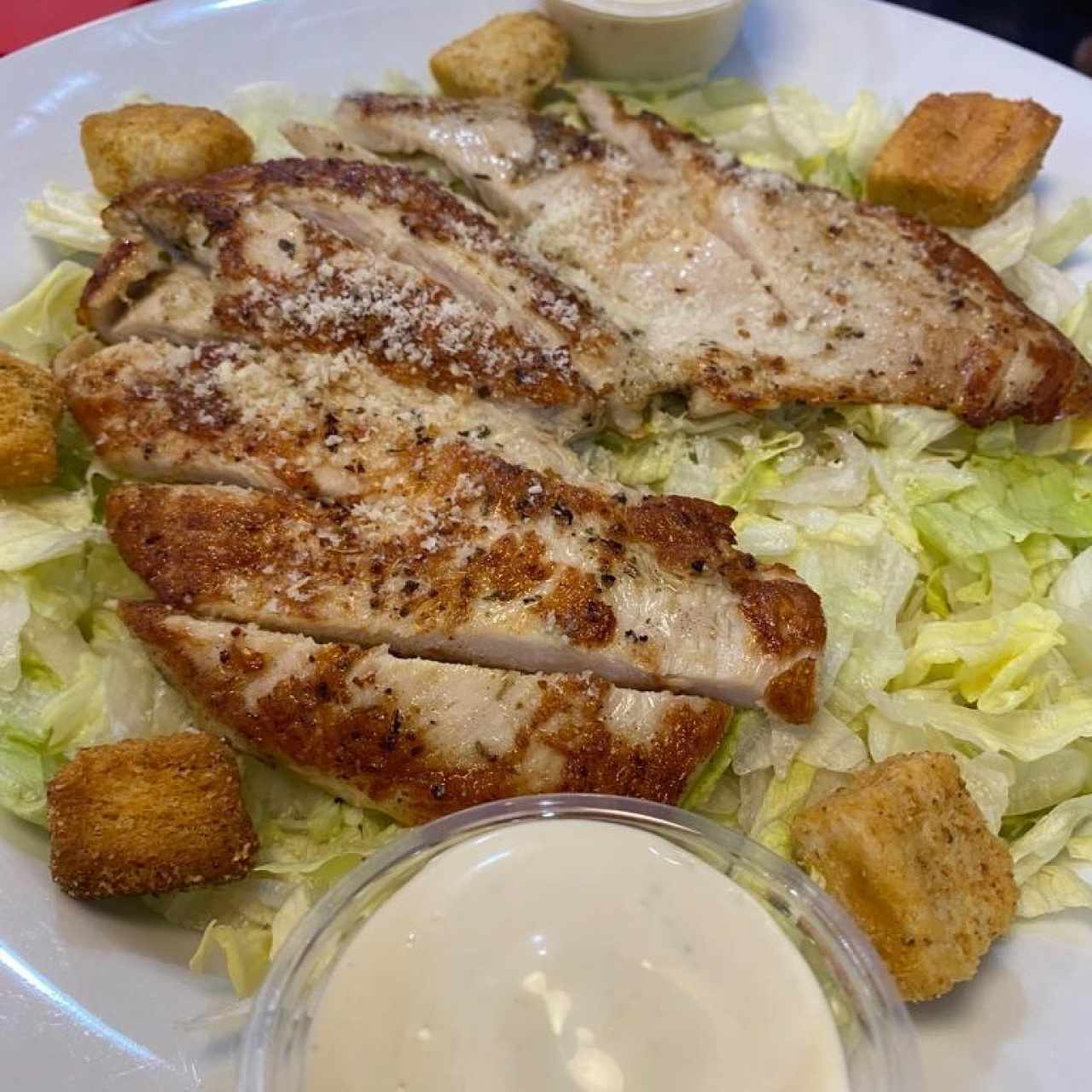 Ensalada con pollo