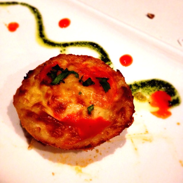 Pastel de Cazon con Risotto de Aguacate