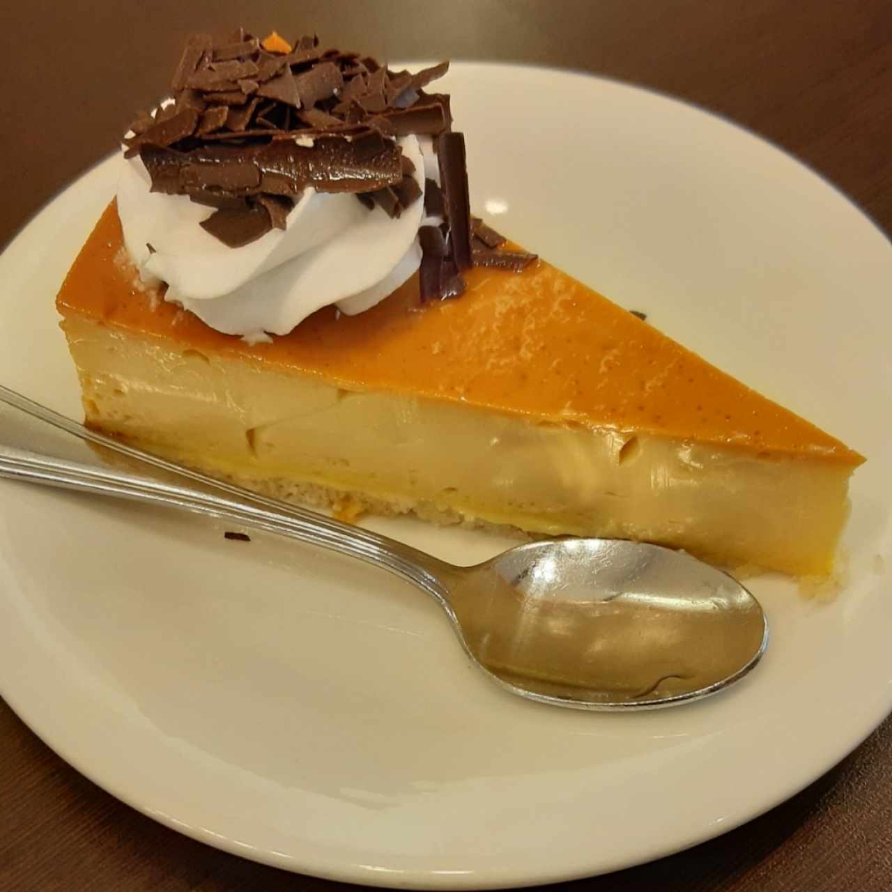 Flan de la casa