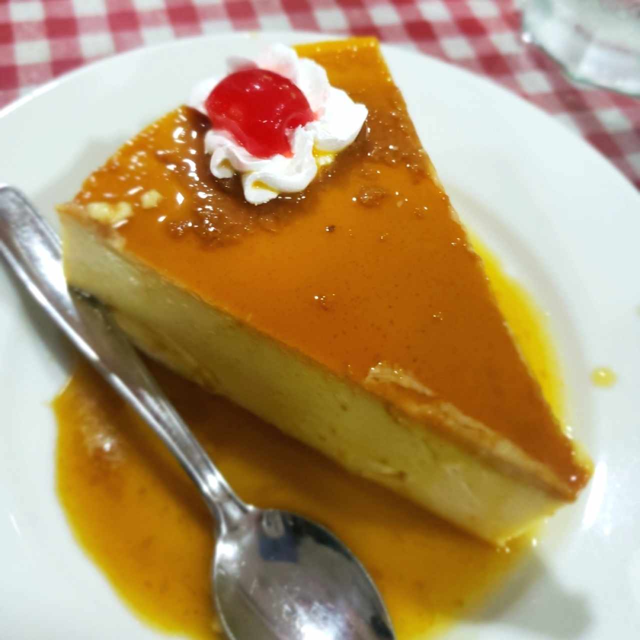 Flan de la casa