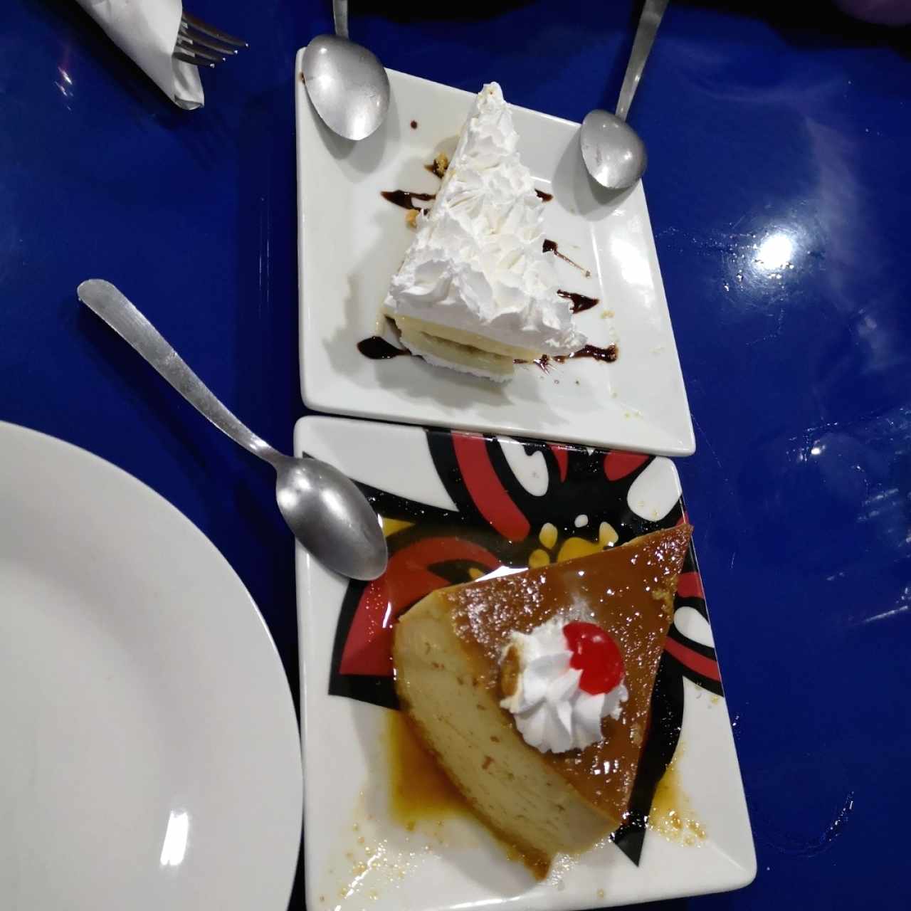 pie de limón y flan