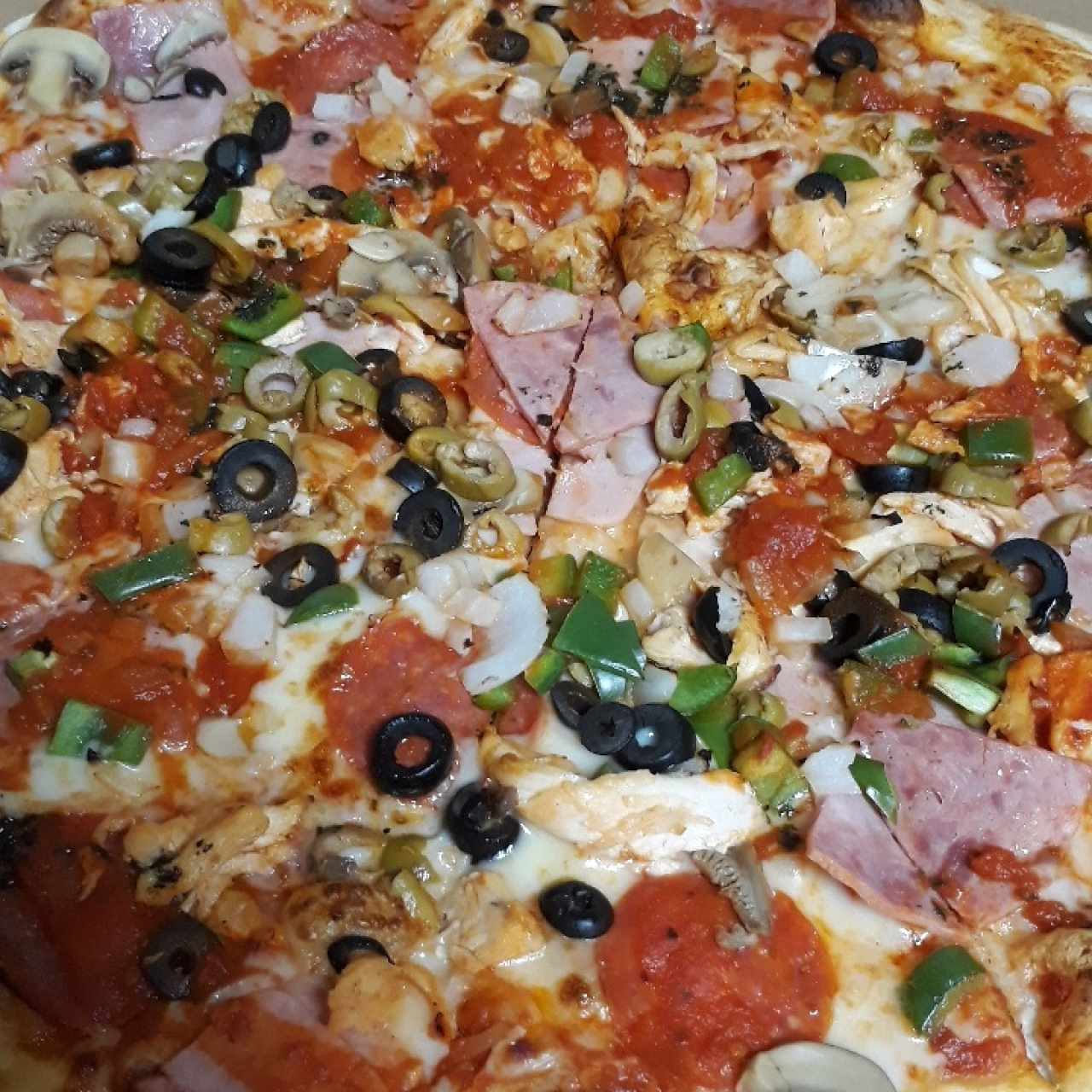 pizza combinación 