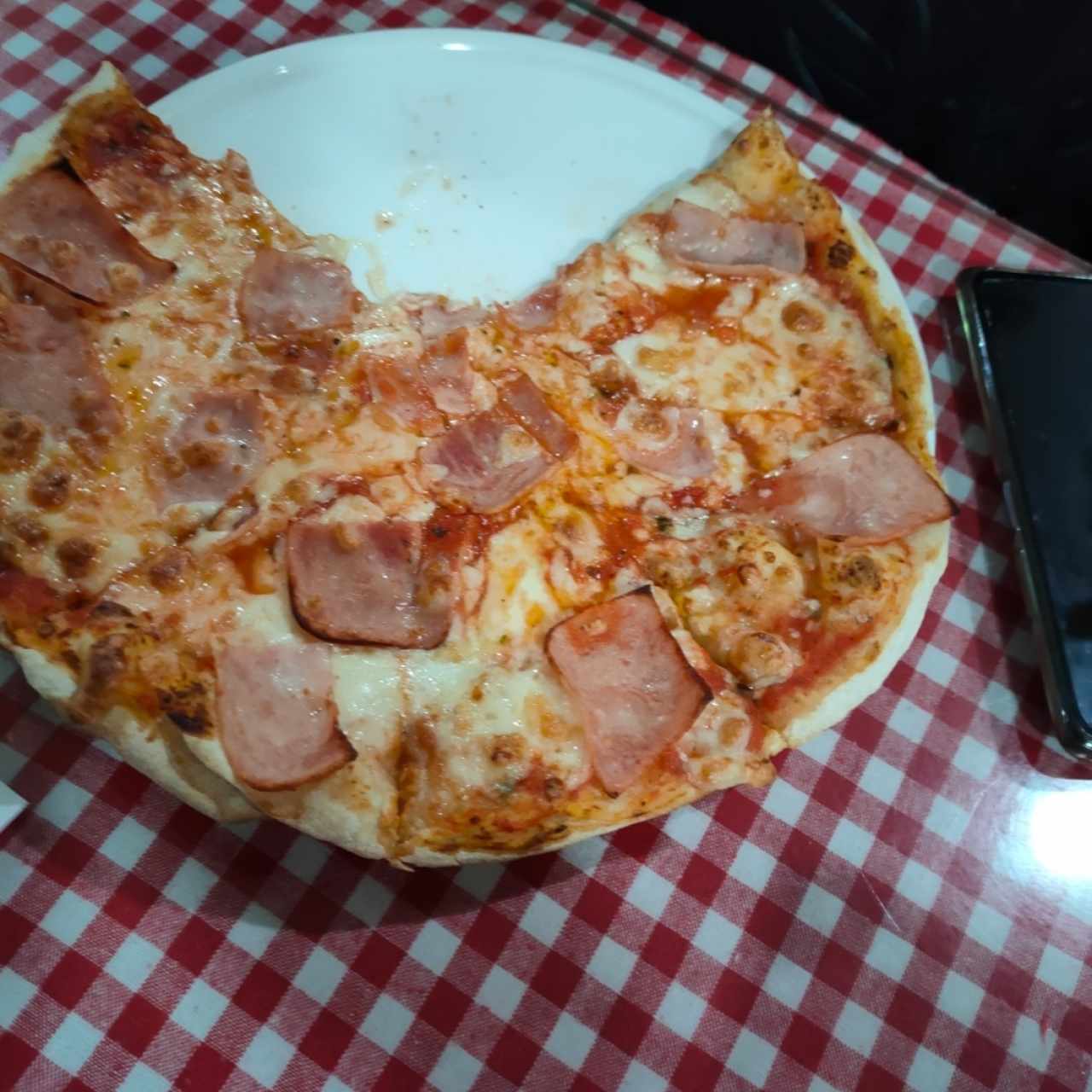 Pizza de Jamón 