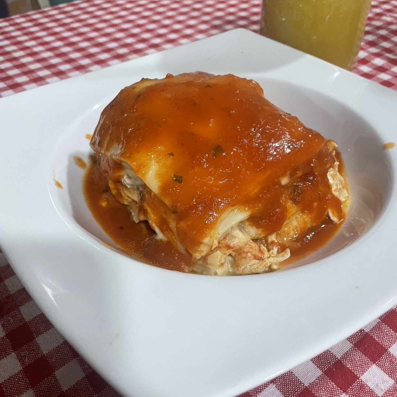 Lasagna de Pollo