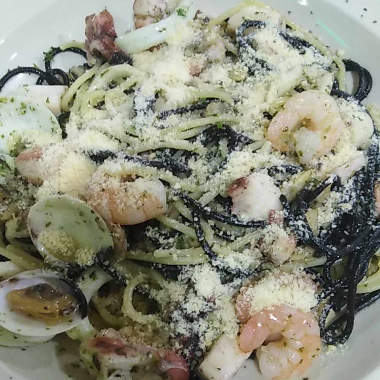 spaguetti juventus a la pescatore