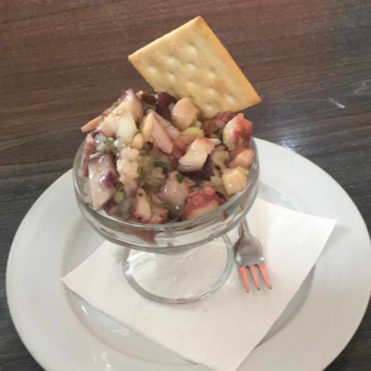 ceviche de pulpo 