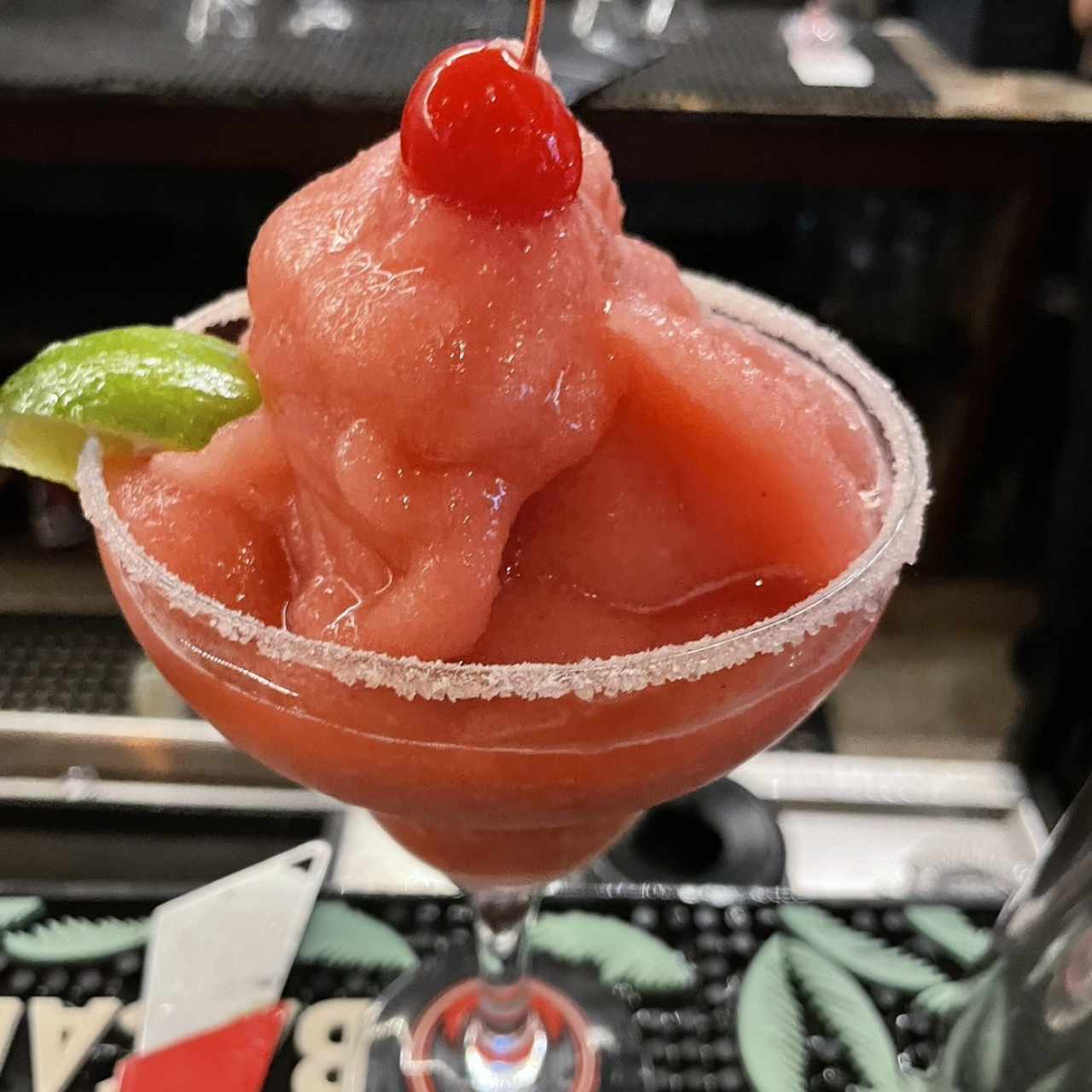 Margarita de fresa