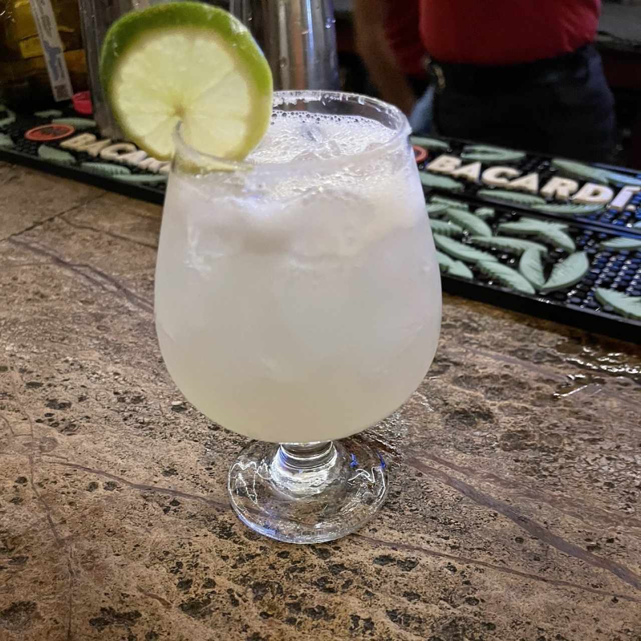 Margarita en las rocas