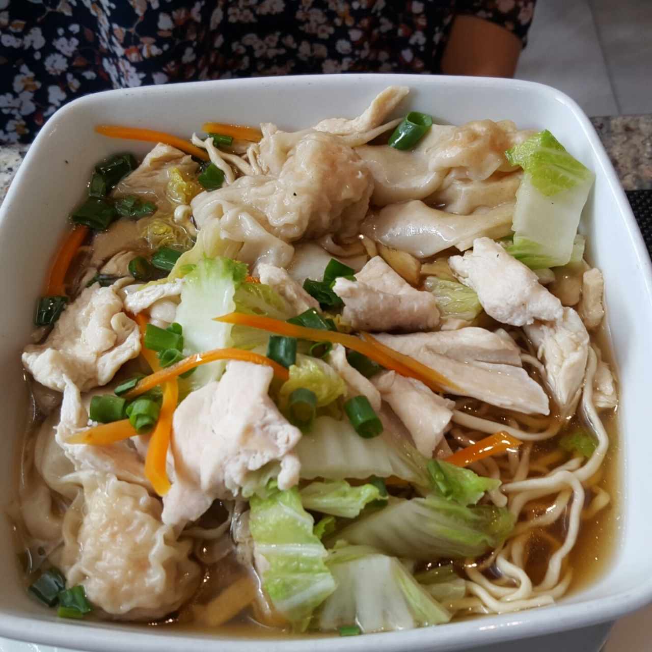 Sopas - Sopa de wanton