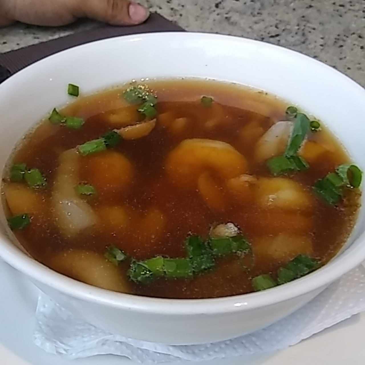 Sopa de mariscos