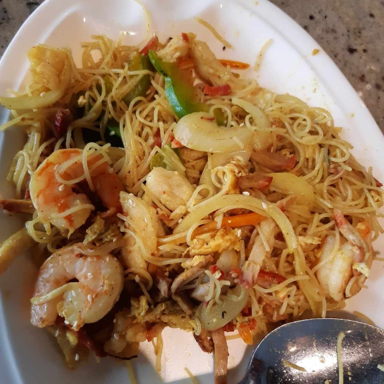 fideos Singapur 