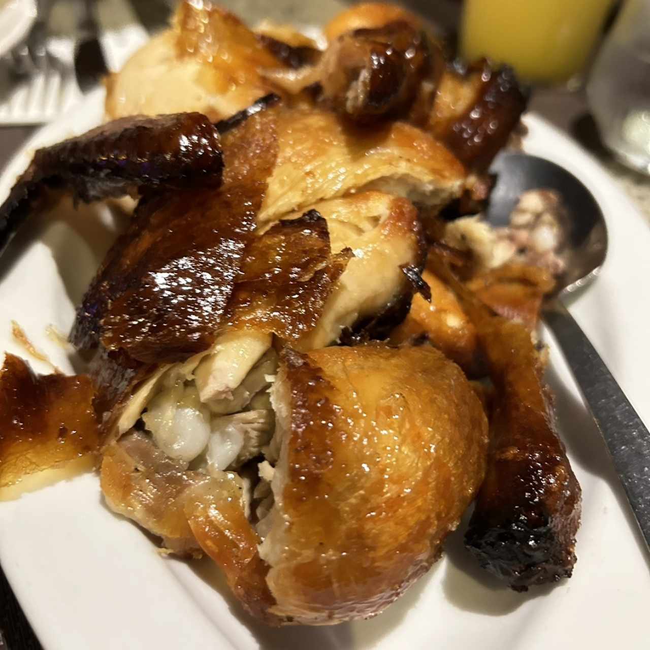 Platos Fuertes - Pollo 1/2 Asado