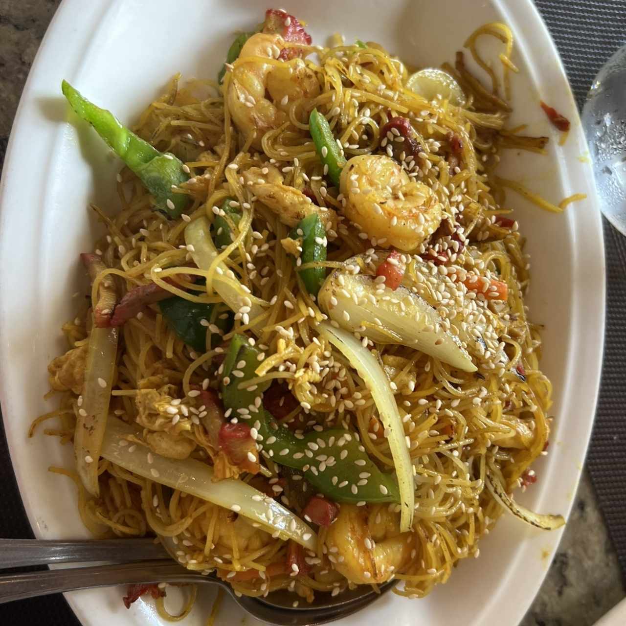 Fideos Singapur