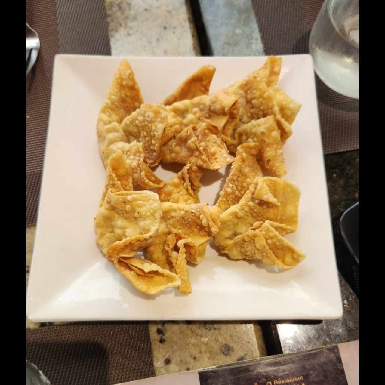 Wanton Relleno de Camarones