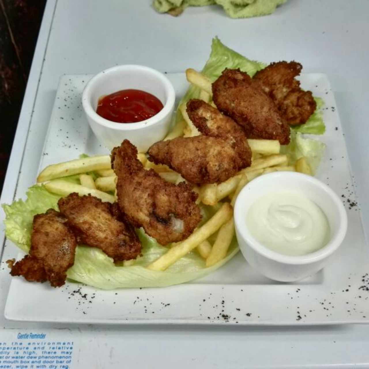 Alitas de pollo