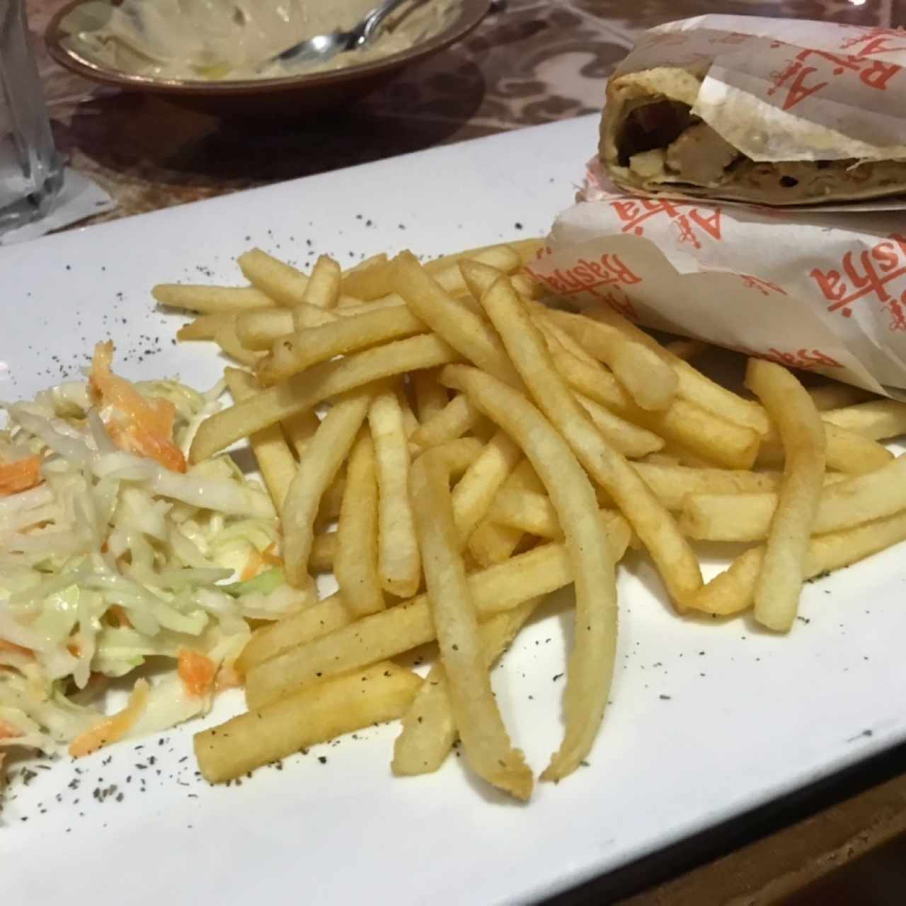 Platos Fuertes - Shawarma de pollo