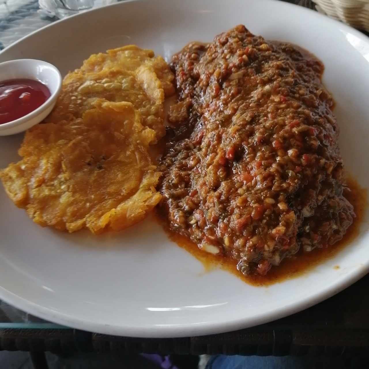 Filete de Corvina al Ajillo