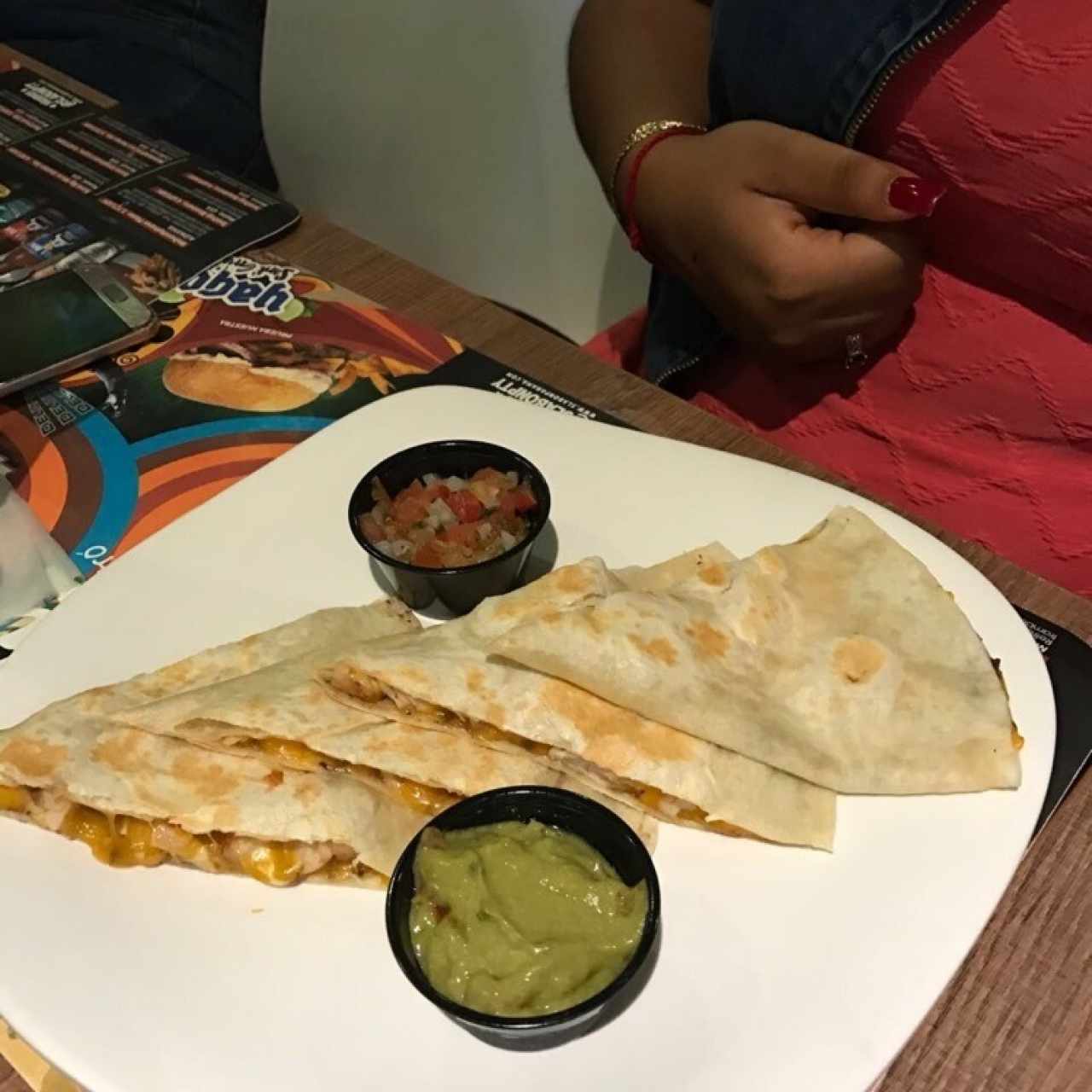 quesadillas