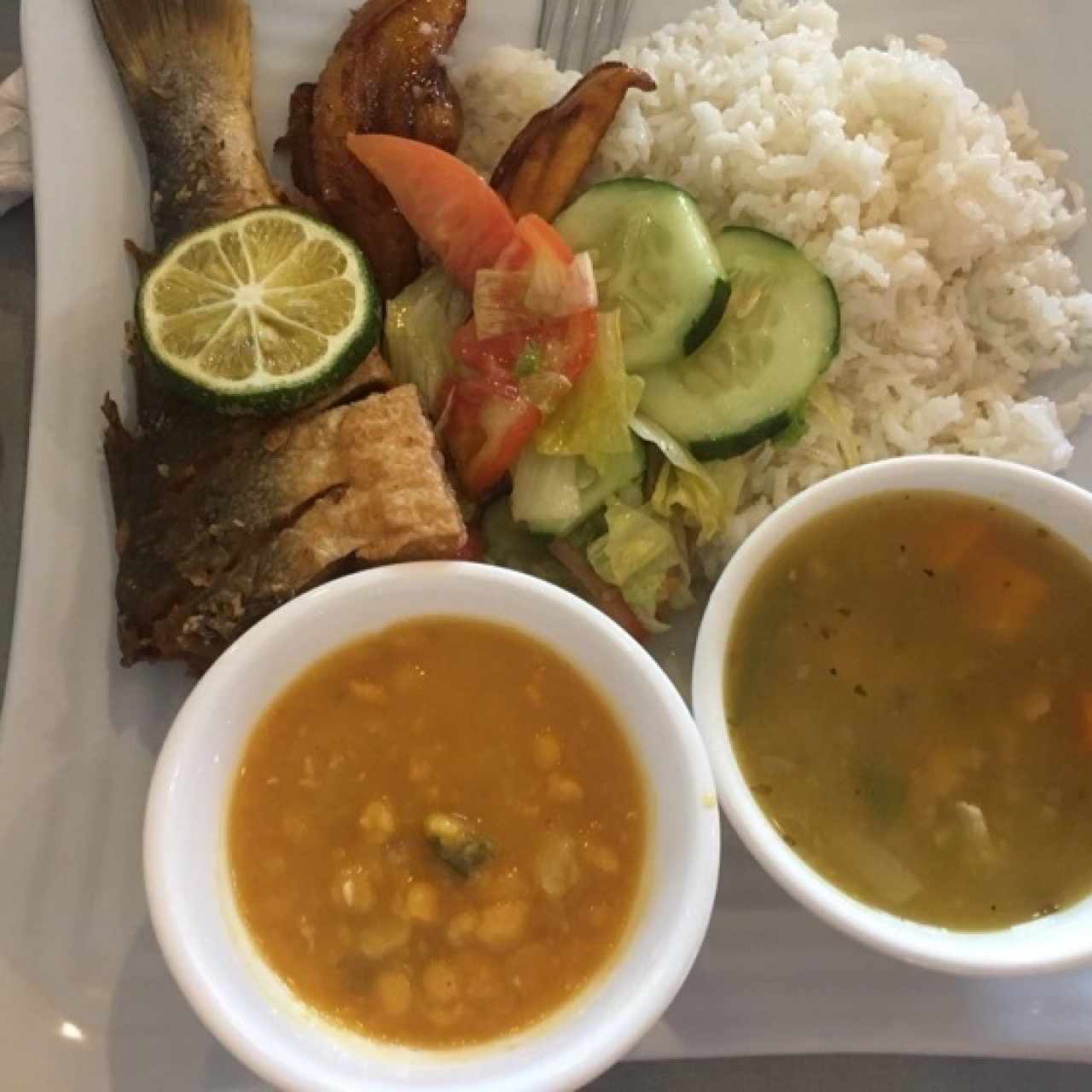 Pescado frito 