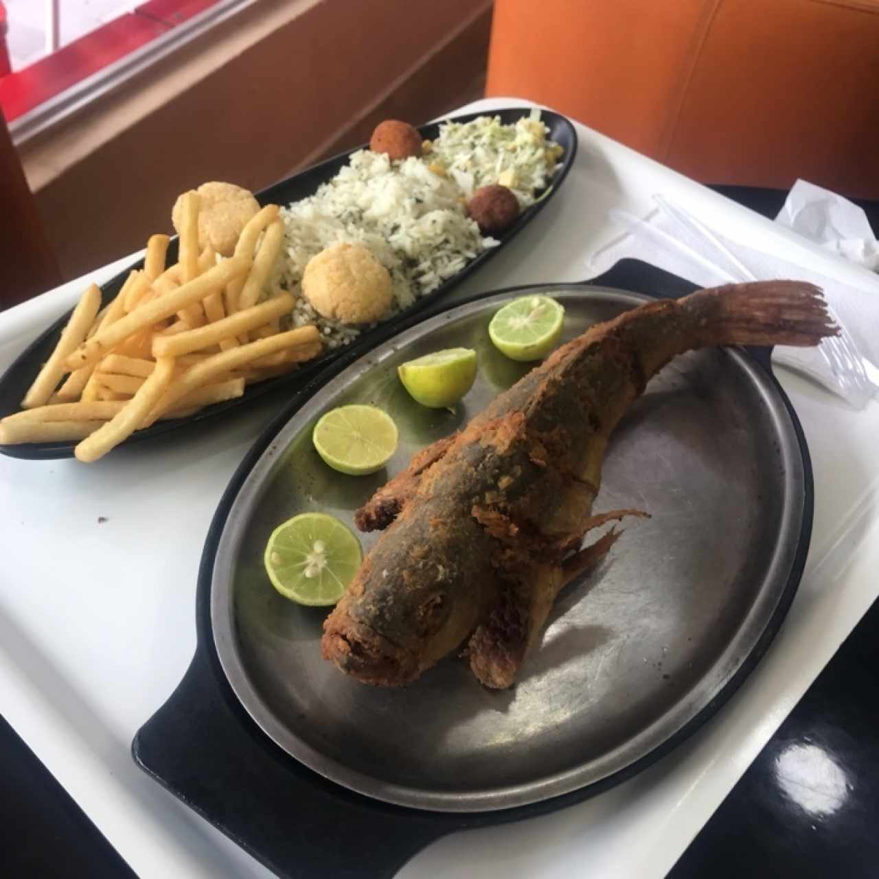 Pescado frito