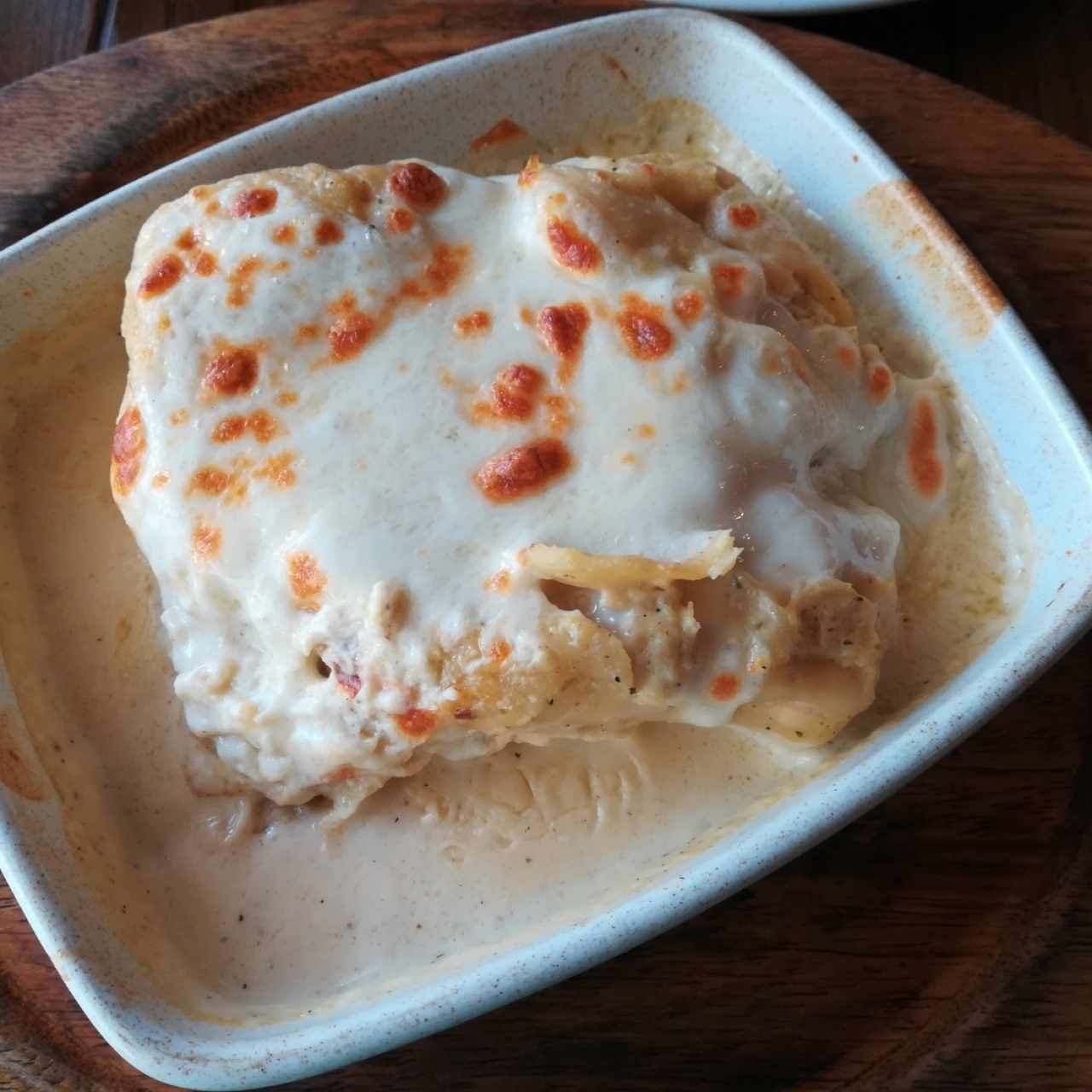 Lasagna de pollo