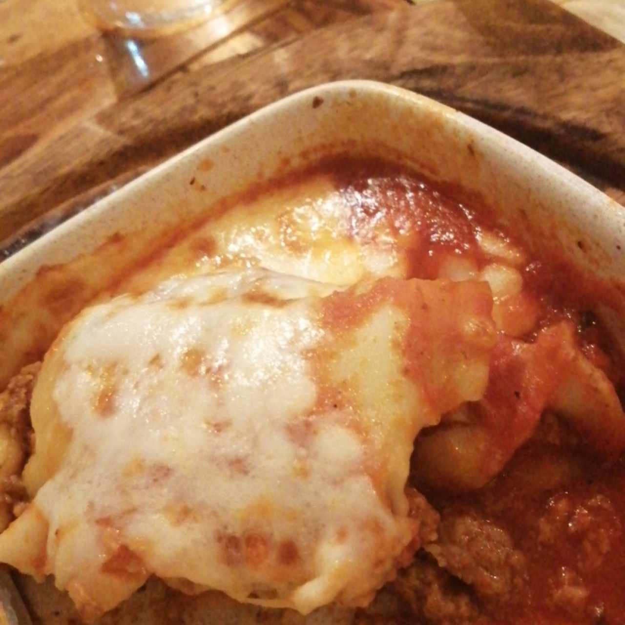 lasagna de carne 