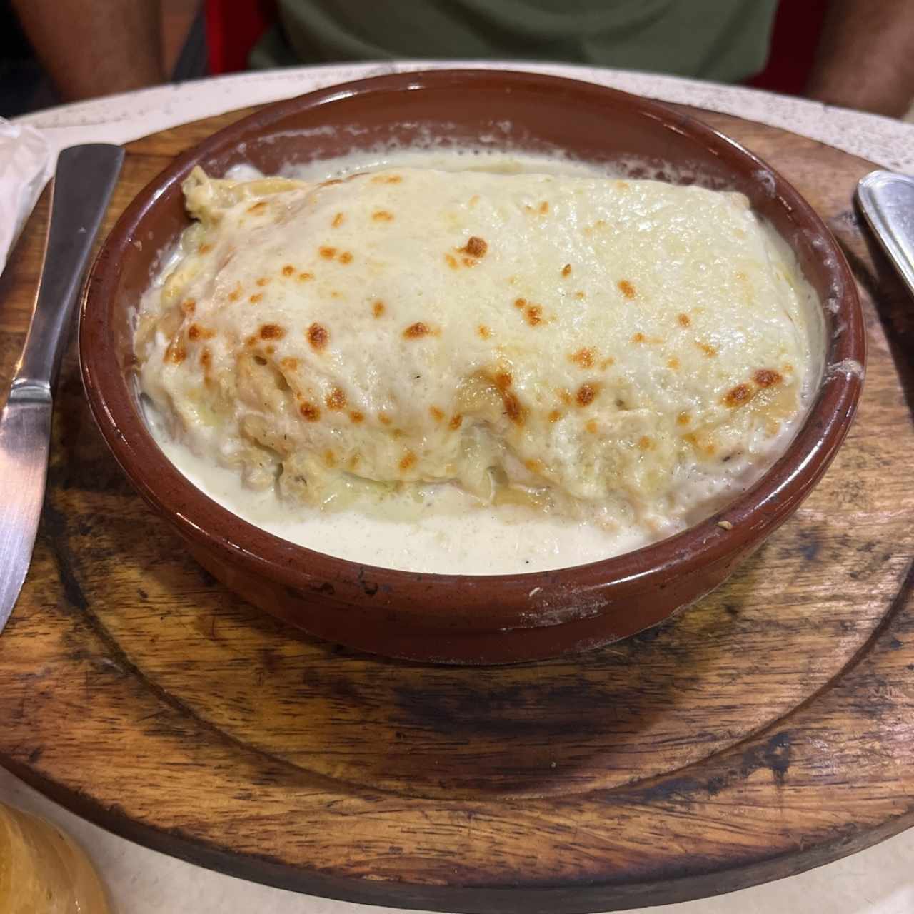 Lasagña de pollo