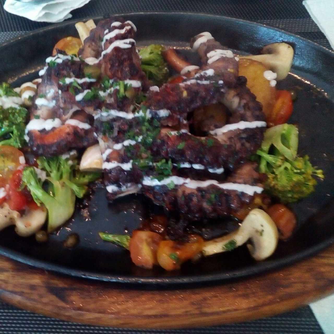 Pulpo a la.parrilla