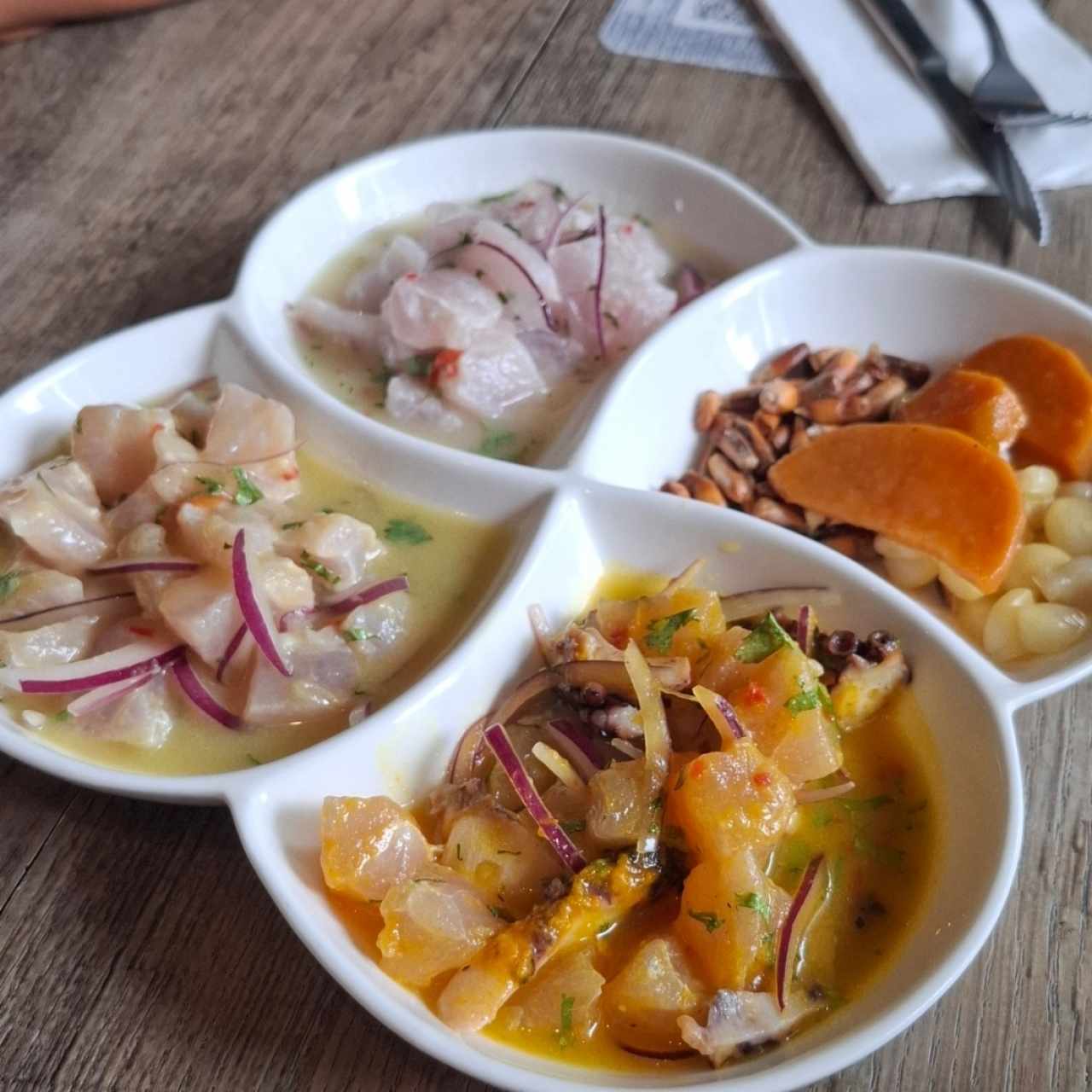 TRÍO DE CEVICHES