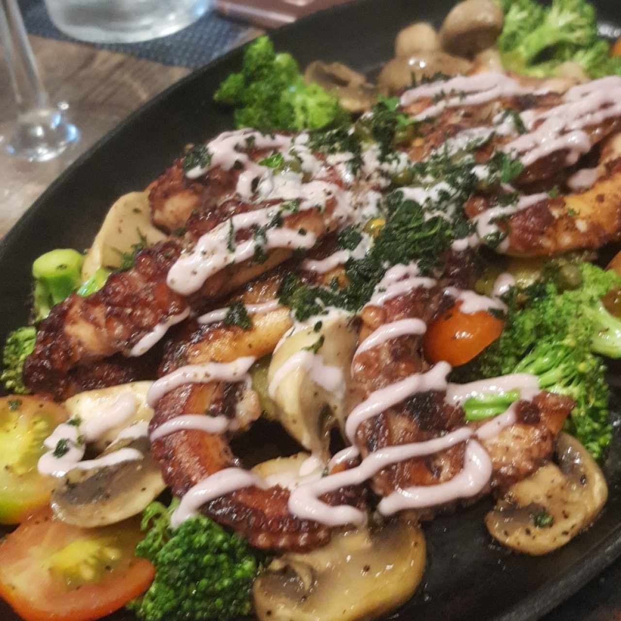 Pulpo a la parrilla