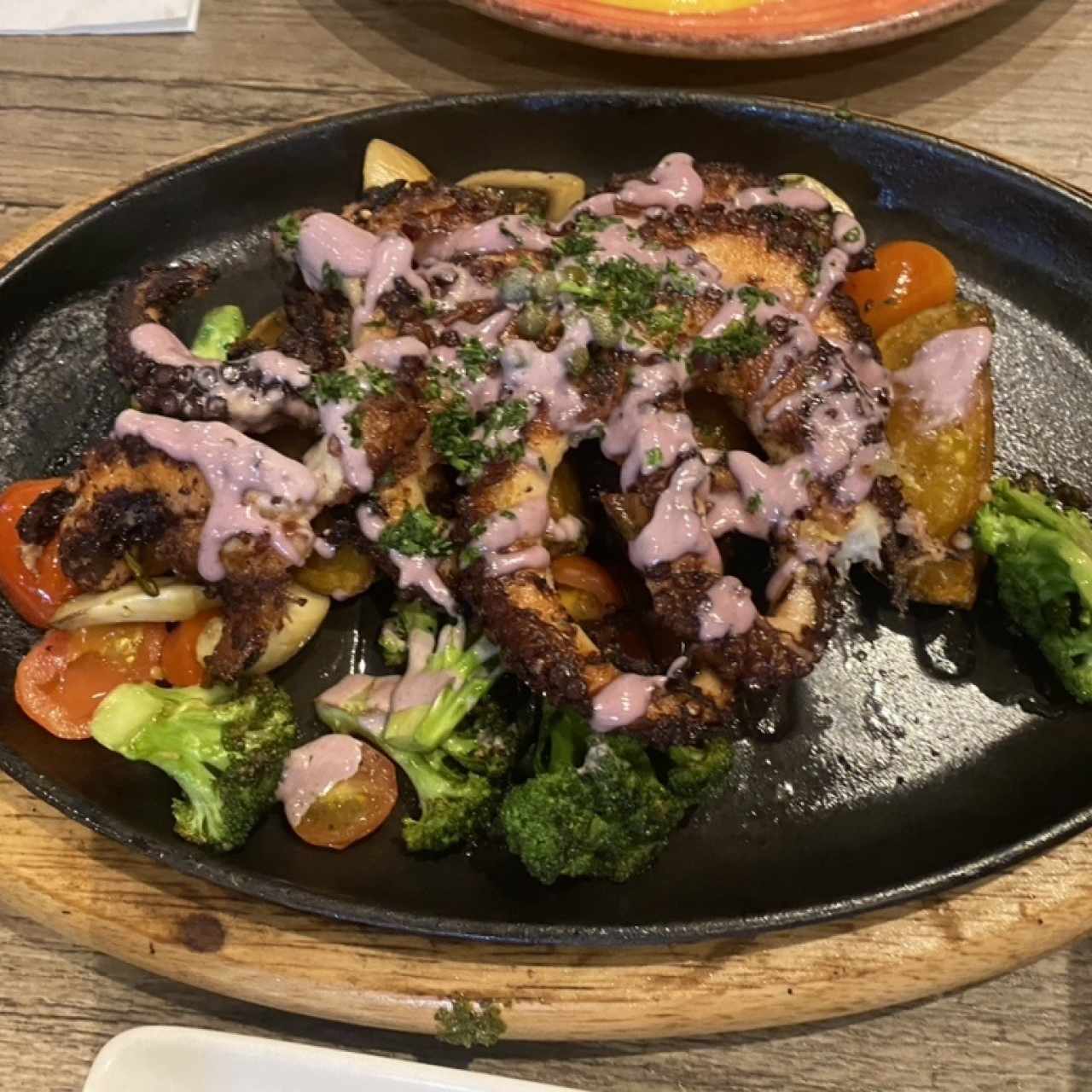 Pulpo a la parrilla 