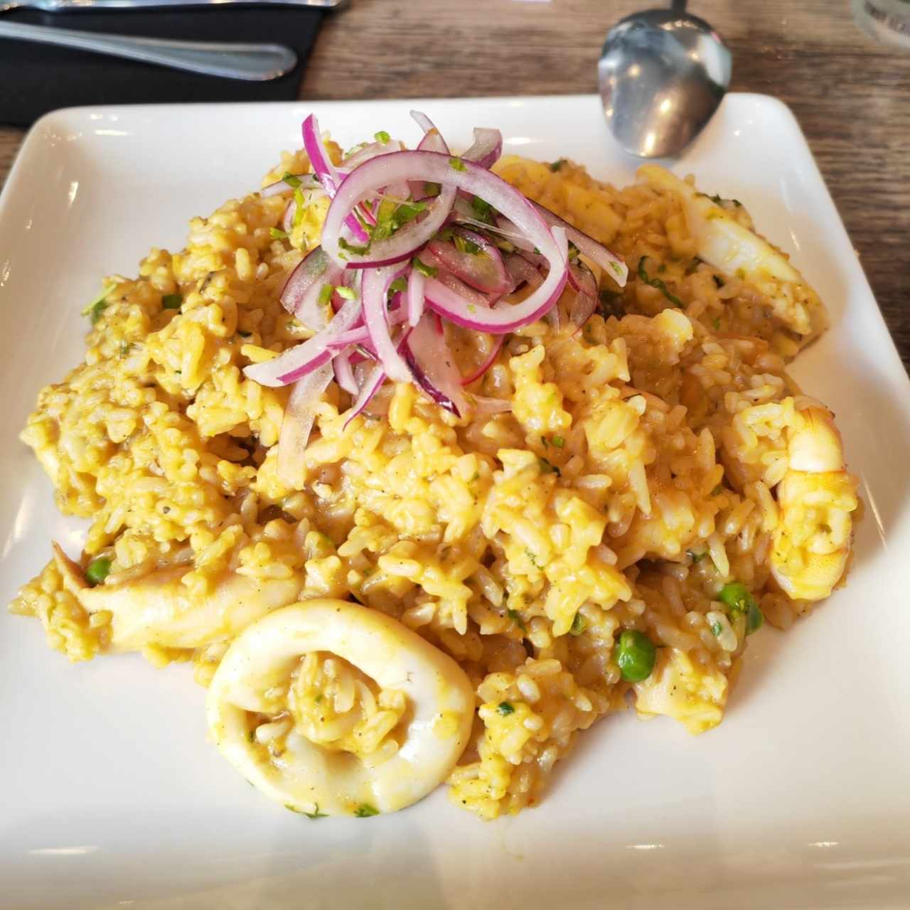 arroz con mariscos 