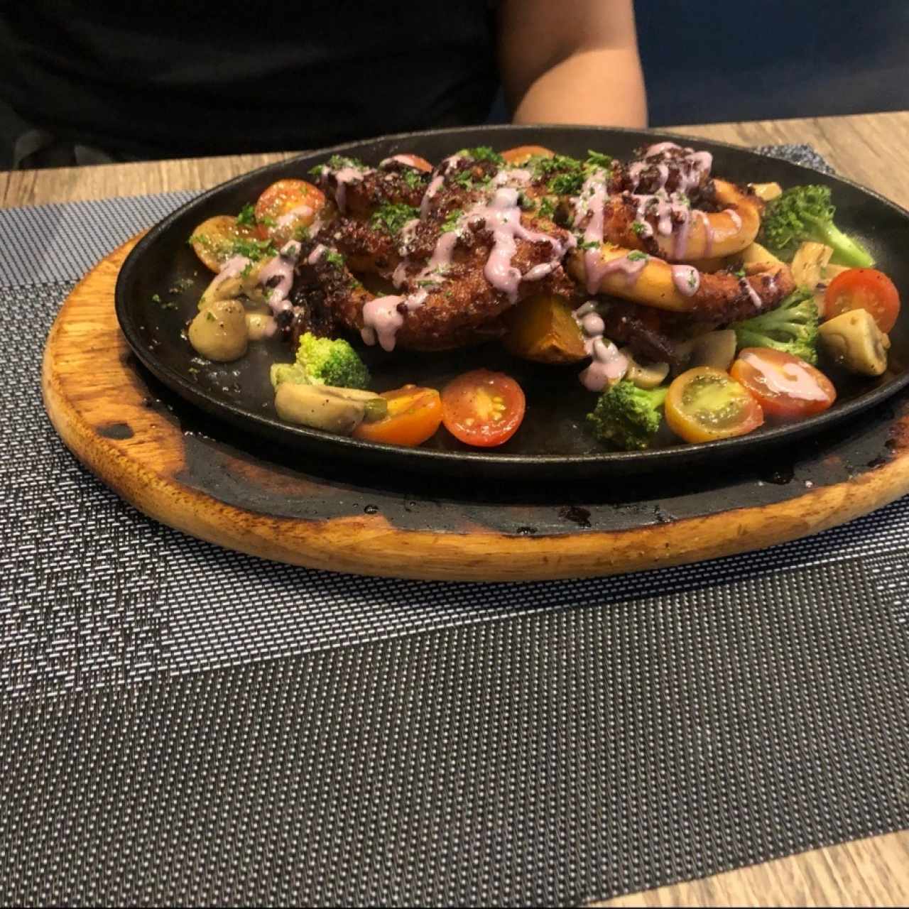 Pulpo a la parrilla