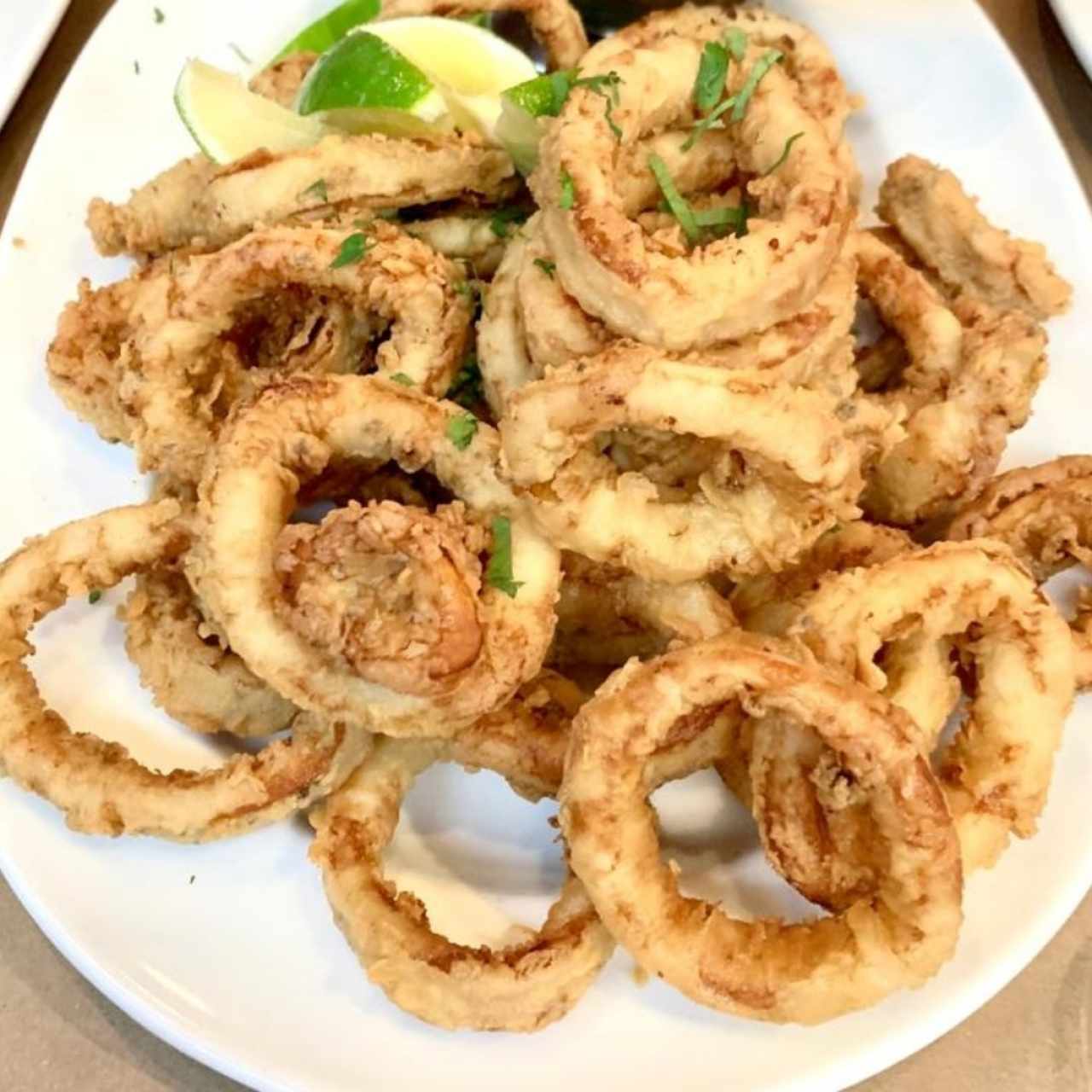 Calamares apanados 