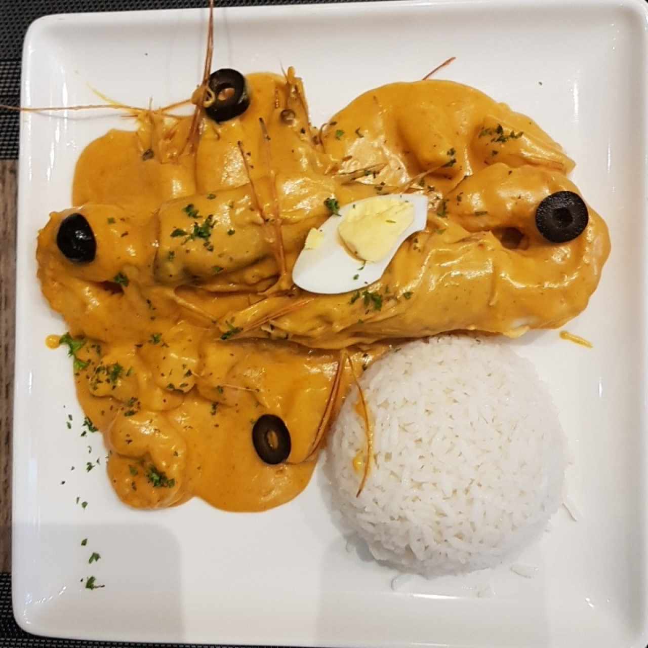 Aji de Langostinos