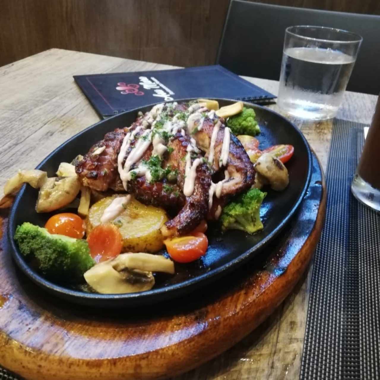 Pulpo a la parrilla 