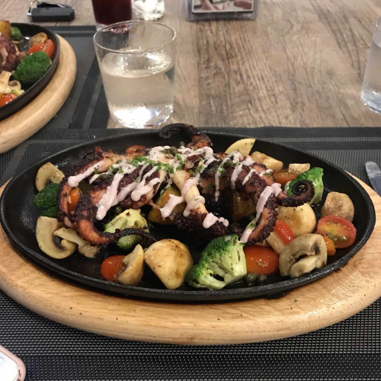 pulpo a la parrilla