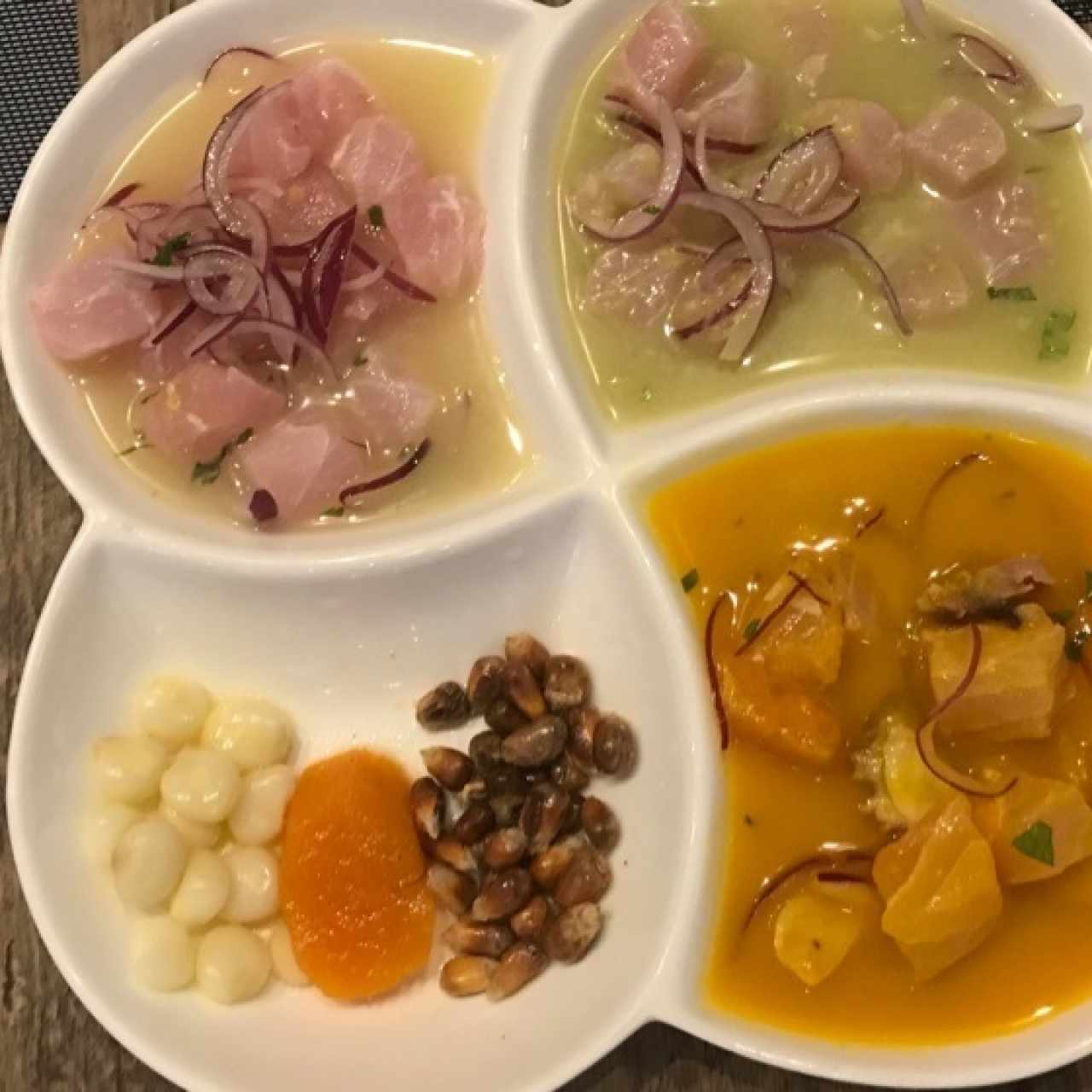 TRÍO DE CEVICHES